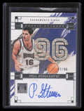 2023-24 Panini Impeccable Rookie Seasons Signature 11 Peja Stojakovic Auto 67/96