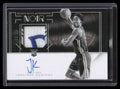 2021-22 Panini Noir 328 Jonathan Kuminga BW Rookie Patch Auto 65/99 Black White