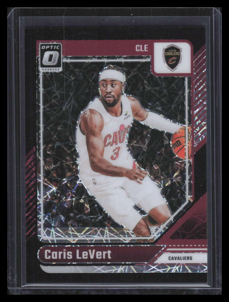 2024-25 Donruss Optic Black Velocity Refractor 60 Caris LeVert 27/39