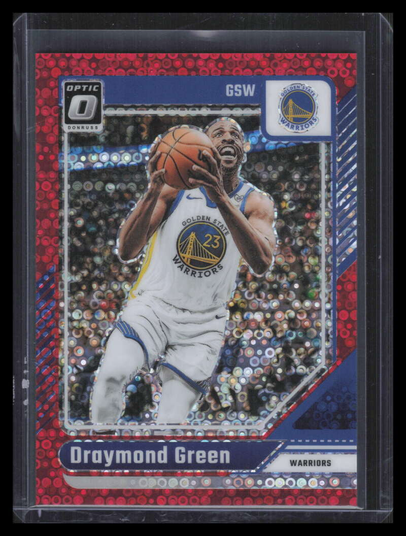 2024-25 Donruss Optic Fast Break Red Refractor 129 Draymond Green 38/75