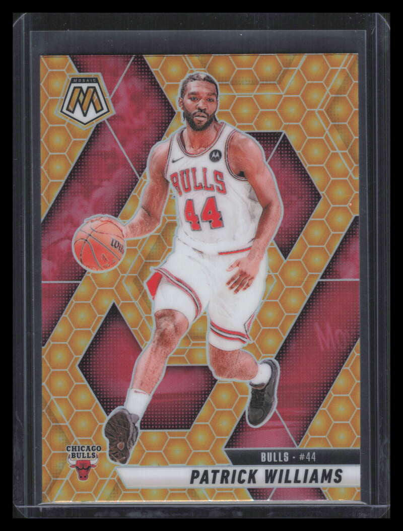 2024-25 Panini Mosaic Mosaic Honeycomb Refractor 48 Patrick Williams