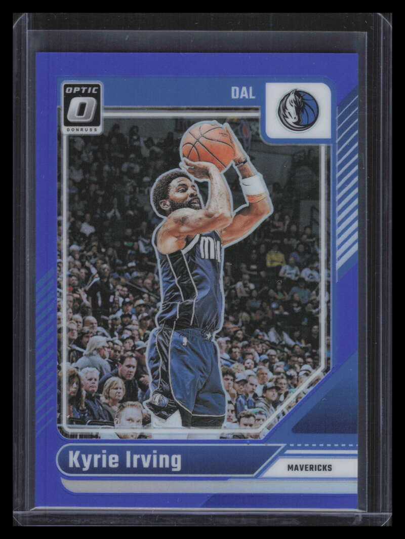 2024-25 Donruss Optic Blue Refractor 104 Kyrie Irving 34/49