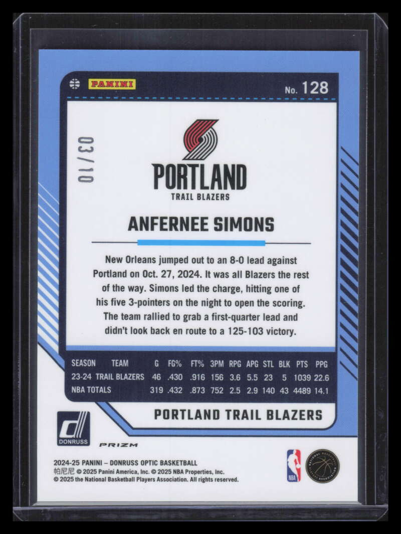 DELETE 173643 2024-25 Panini Mosaic Full Capacity 8 Tyrese Haliburton