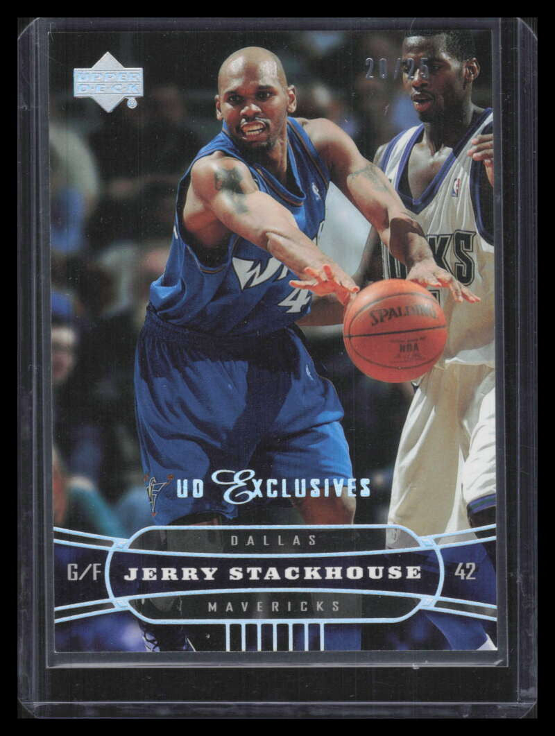 2004-05 Upper Deck Exclusives Spectrum 35 Jerry Stackhouse 20/25