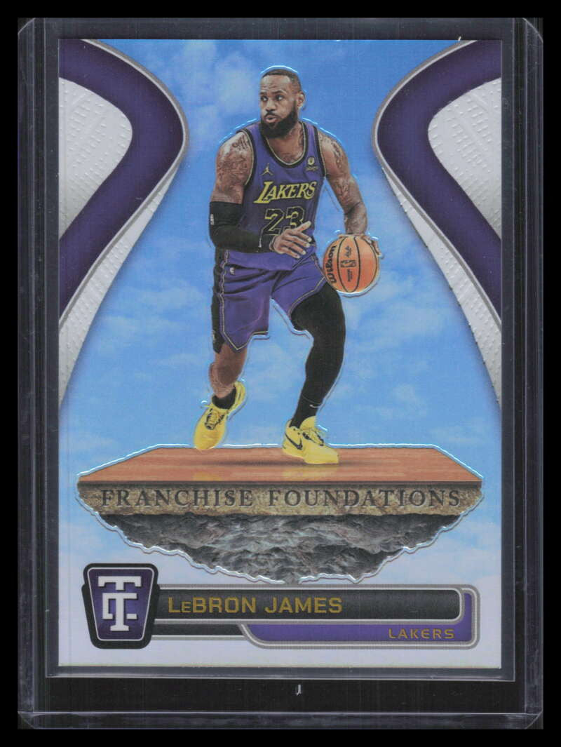 2024-25 Totally Certified Franchise Foundations Mirror White 20 LeBron James /25