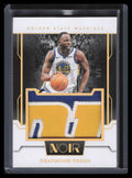 2023-24 Panini Noir Jumbo Material Prime 31 Draymond Green Jumbo Patch 5/5