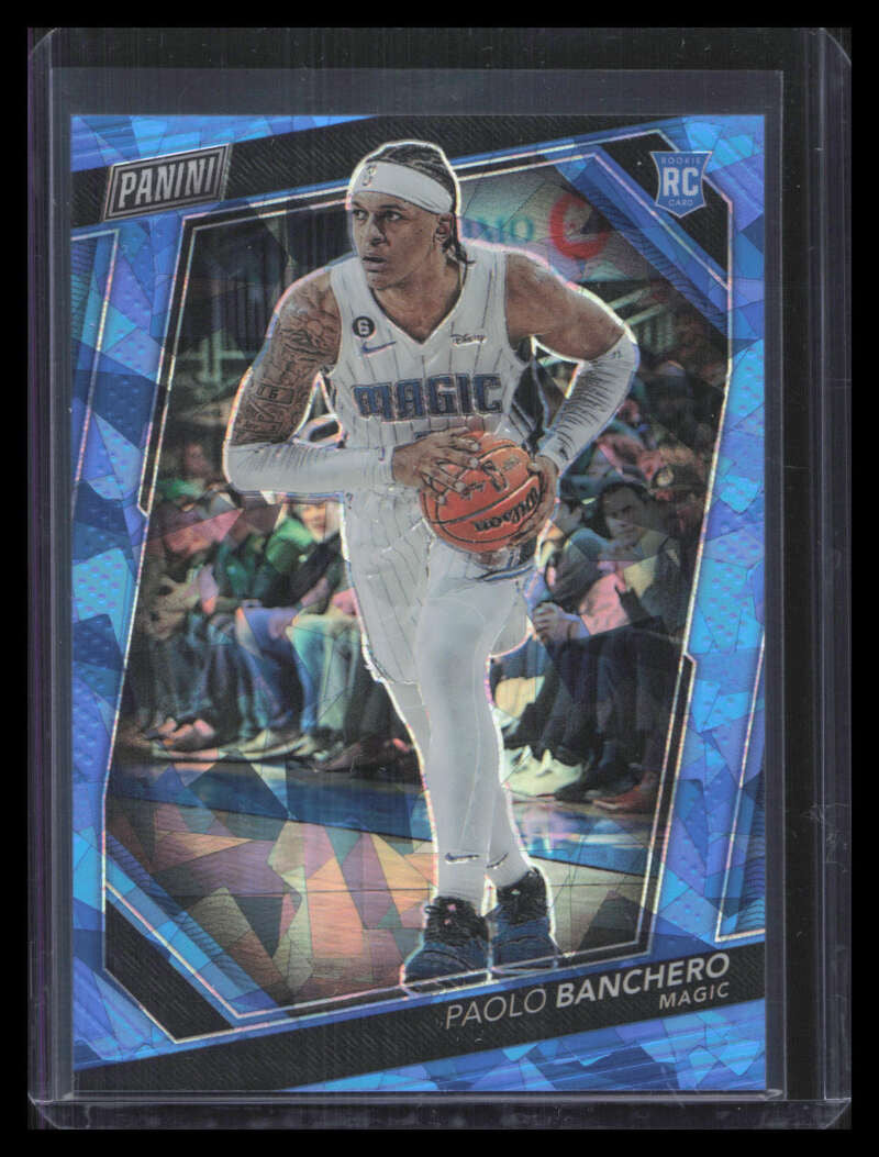 2023 Panini National Convention VIP Blue Sparkle Ice rc9 Paolo Banchero RC /149
