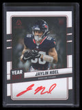 2025 Panini Luminance Year One Signatures Red 25 Jaylin Noel Rookie Auto