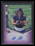 2018 Elite Turn of the Century Autographs Purple Hayden Hurst Rookie Auto 2/49