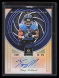 2025 Panini Luminance Shutter Signatures Gold 19 Tony Pollard Auto 8/15