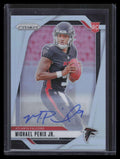 2024 Panini Prizm Autographs Prizms Silver 378 Michael Penix Jr. Rookie Auto 206