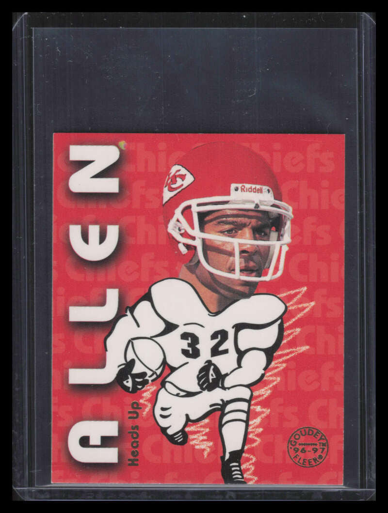 1997 Fleer Goudey Heads Up 2 Marcus Allen