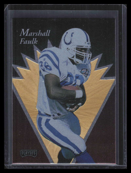 1995 Playoff Super Bowl XXIX Card Show 1 Marshall Faulk /3000 156147