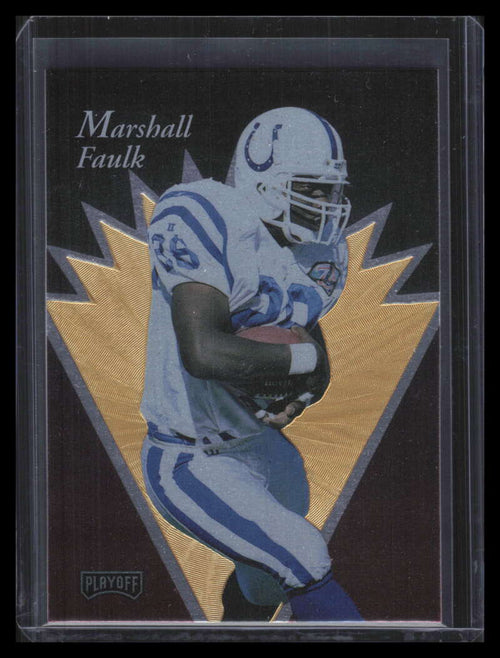 1995 Playoff Super Bowl XXIX Card Show 1 Marshall Faulk /3000 156148