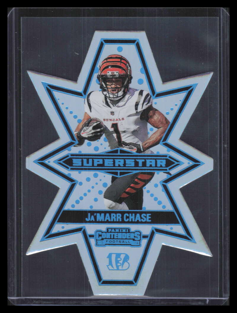 2024 Panini Contenders Superstar Die-Cuts 8 Ja'Marr Chase