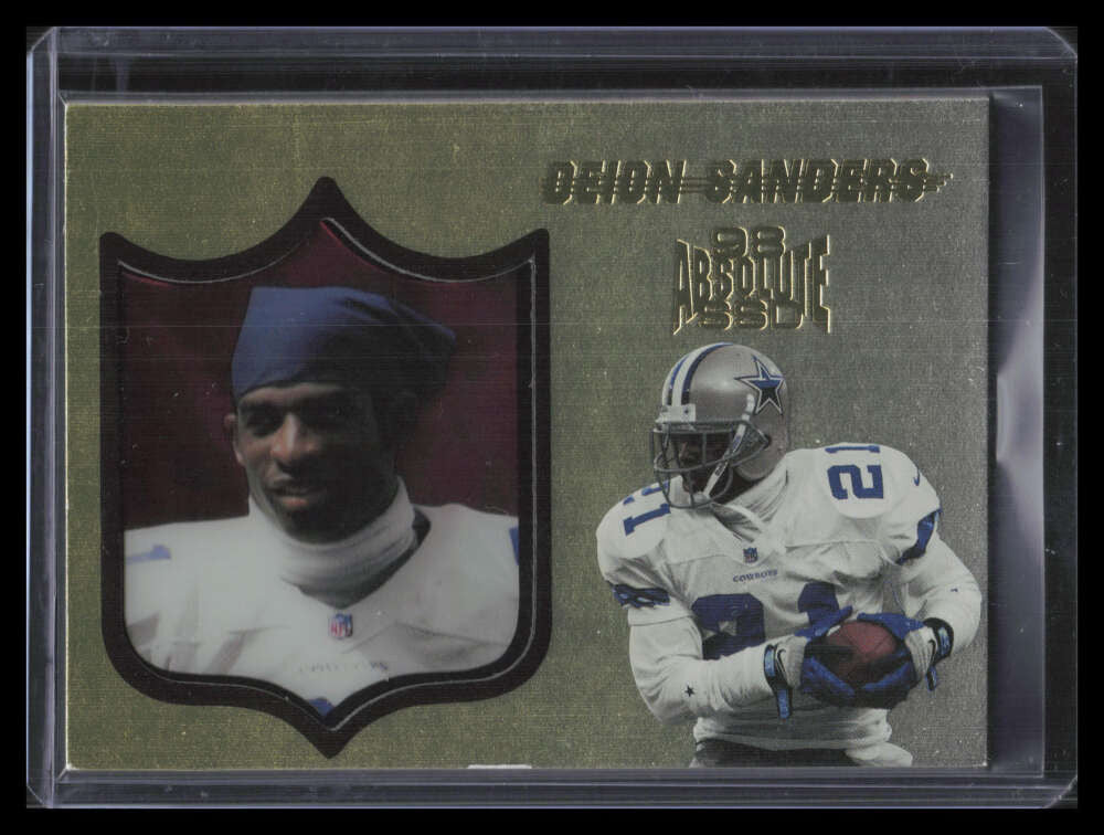 1998 Absolute Hobby Gold 90 Deion Sanders 22/25