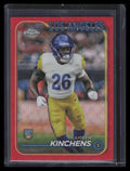 2024 Topps Chrome Red Wave Refractor 282 Kamren Kinchens Rookie 3/5