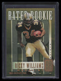 1999 Donruss Rated Rookies Medalist rr3 Ricky Williams Rookie 47/250