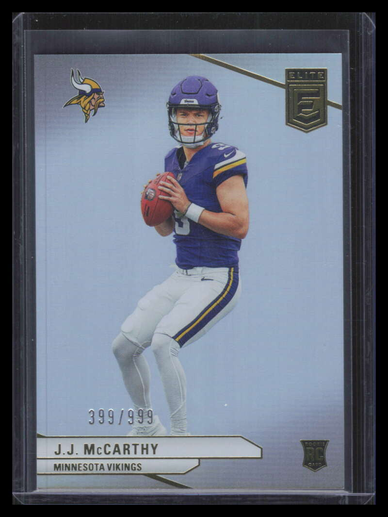 2024 Elite 105 J. J. McCarthy Rookie 399/999