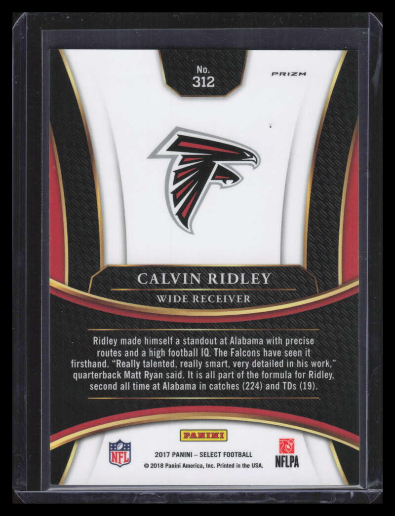 2017 Select 312b Calvin Ridley XRC Rookie 156419