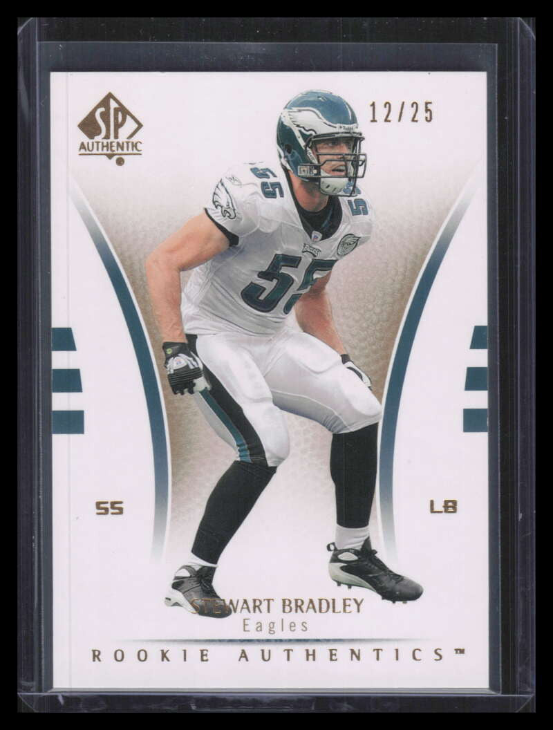 2007 SP Authentic Gold 193 Stewart Bradley Rookie 12/25