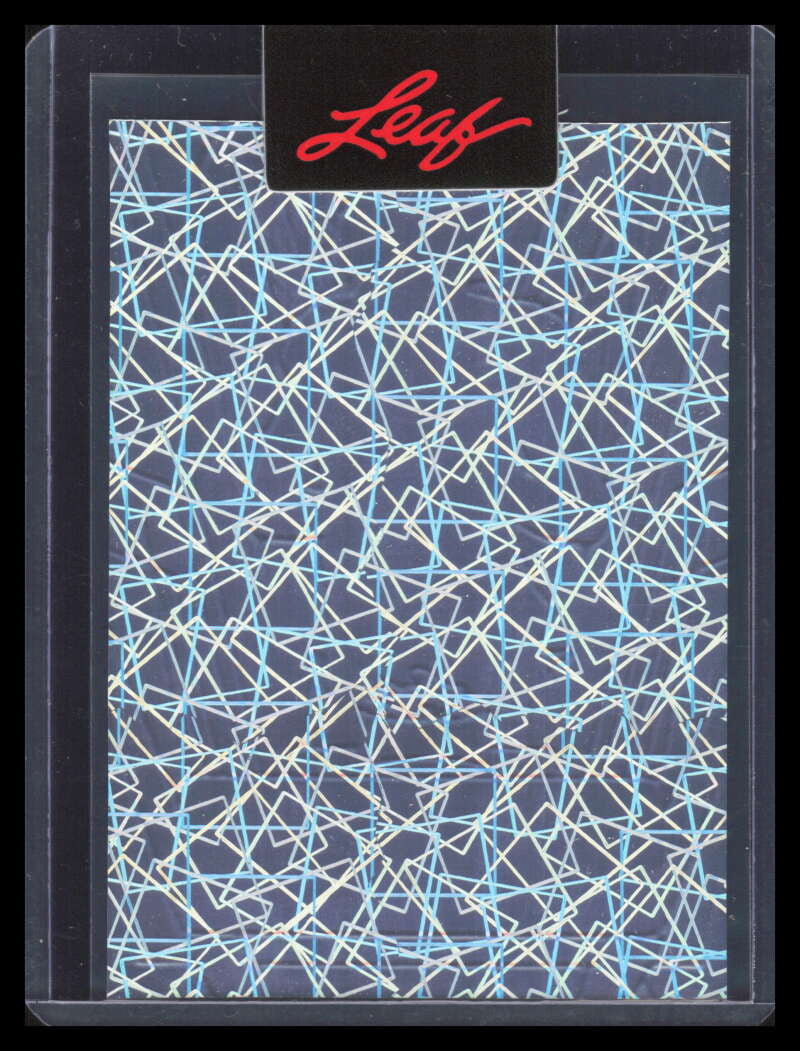 2024 Leaf Metal Orange Lazer Pre-Production Proof 47 J. J. McCarthy Rookie 1/1