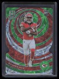 2023 Panini Spectra Neon Green Die Cut 148 Rashee Rice Rookie 8/30