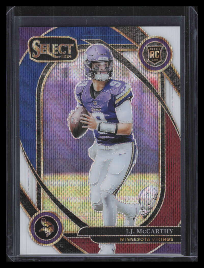 2024 Select Prizm Tri Color Refractor 246 JJ McCarthy Rookie 112/149