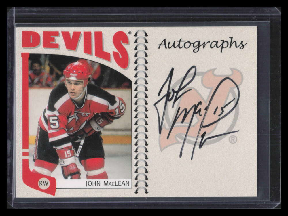 2004-05 ITG Franchises US East Autographs AJMA John MacLean Auto