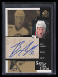 1999-00 SP Authentic Sign of the Times Gold BC Brian Campbell Rookie Auto 2/25