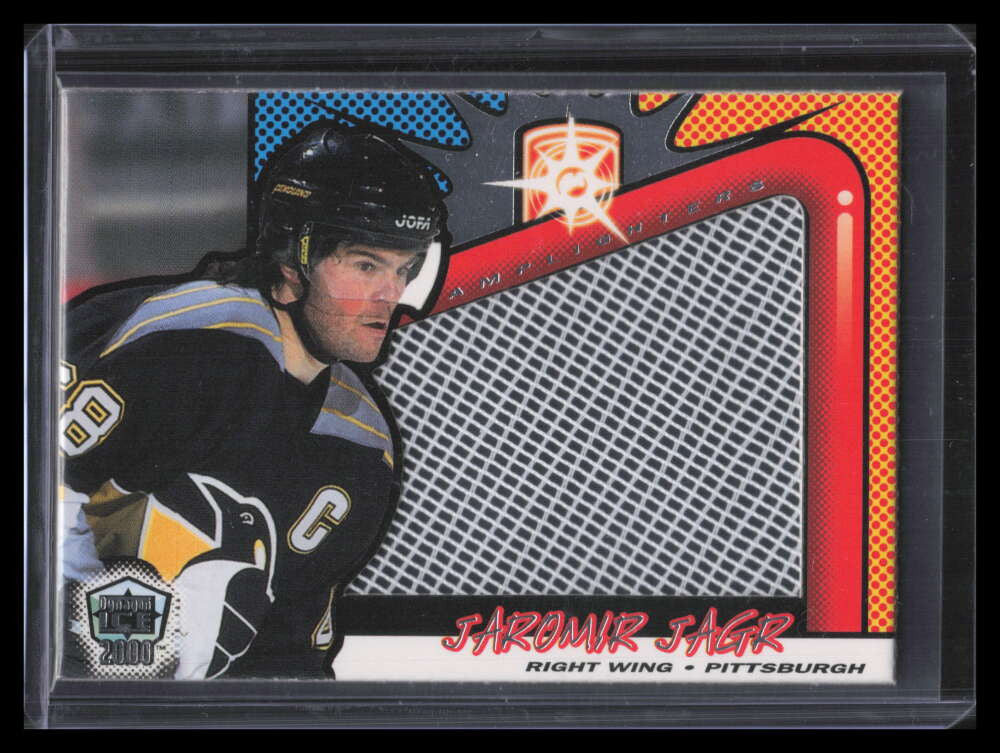 1999-00 Pacific Dynagon Ice Lamplighter Net-Fusions 10 Jaromir Jagr