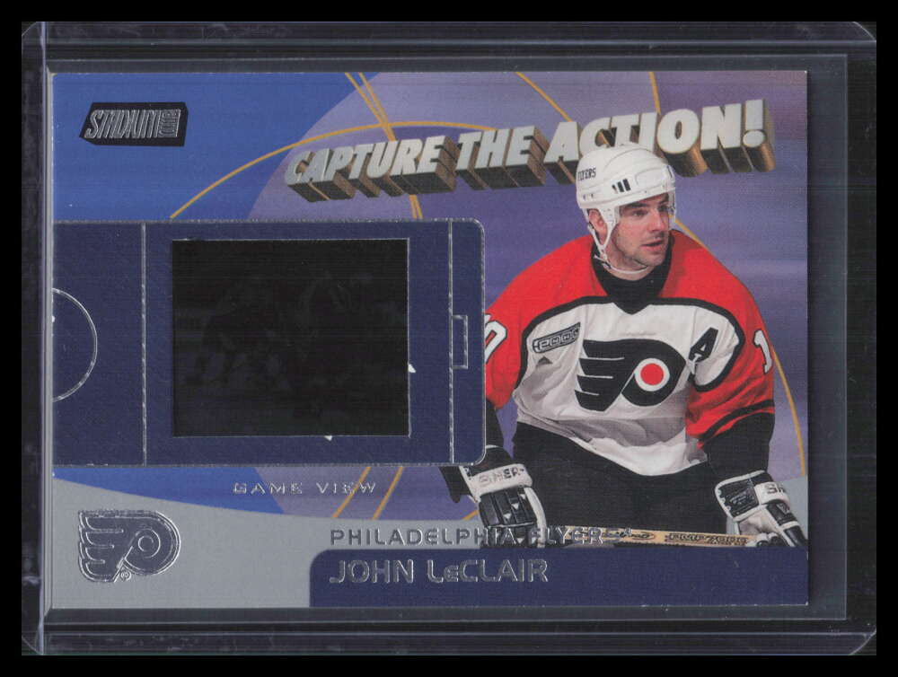 2000-01 Stadium Club Capture the Action Game View 8 John LeClair 56/100