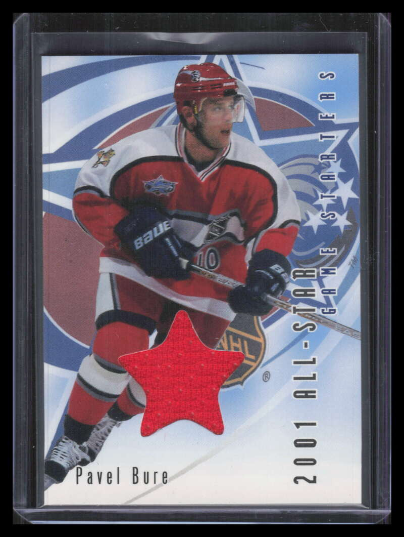 2001-02 BAP Memorabilia Starting Lineup s6 Pavel Bure All-Star Game Jersey /70