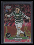 2023-24 Stadium Club Chrome Red Orange Electric Charge Refractor Luis Palma RC 4