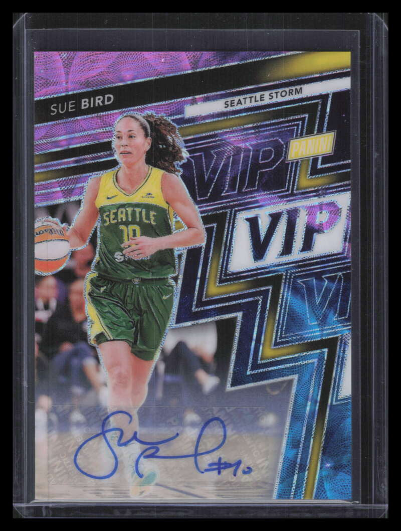 2025 Panini National Convention VIP Packs Autographs Nebula Sue Bird Auto 4/10