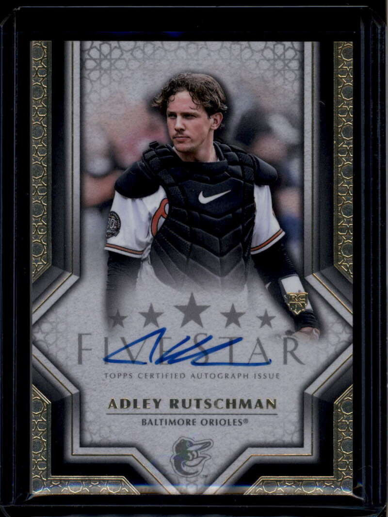 DELETE 174278 2023 Topps Five Star Autographs FSAARUS Adley Rutschman Rookie Auto
