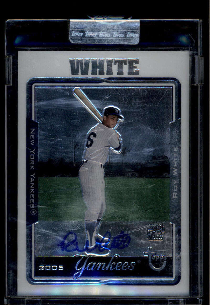 2005 Topps Retired Signature Autographs RW Roy White Auto