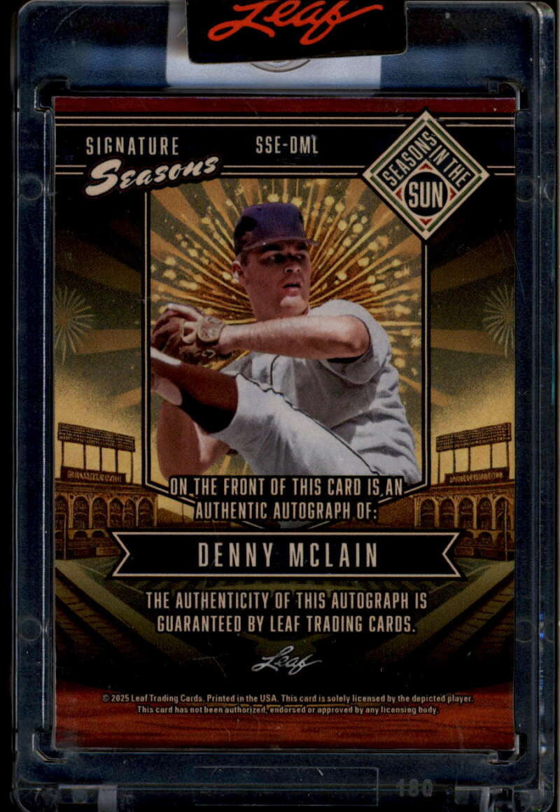 2025 Leaf Seasons in the Sun Signature Seasons Rainbow Denny McLain Auto 8/15