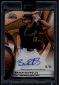 DELETE 174348 2025 Topps Chrome Black Autographs Orange Refractor Bryan Reynolds Auto 20/25