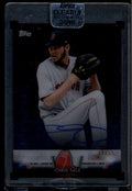 SOLD 174354 2018 Topps Clearly Authentic Salute Autographs Black CASACS Chris Sale Auto /75