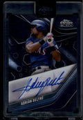 SOLD 174370 2023 Topps Chrome Black Autographs CBAABE Adrian Beltre Auto