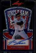 2025 Leaf Metal Independence Day Uncle Sam Sparkles usjc1 Jose Canseco Auto 1/1