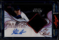 2025 Leaf Pearl Paragon Signatures Red Spectrum psnr1 Nolan Ryan Jersey Auto 3/5