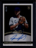 SOLD 174443 2022 Panini Chronicles Studio Black Signatures Gold 6 Aaron Ashby RC Auto 5/10