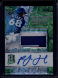 SOLD 174472 2019 Panini Spectra Neon Green 145 Rowdy Tellez Rookie Patch Auto 24/25