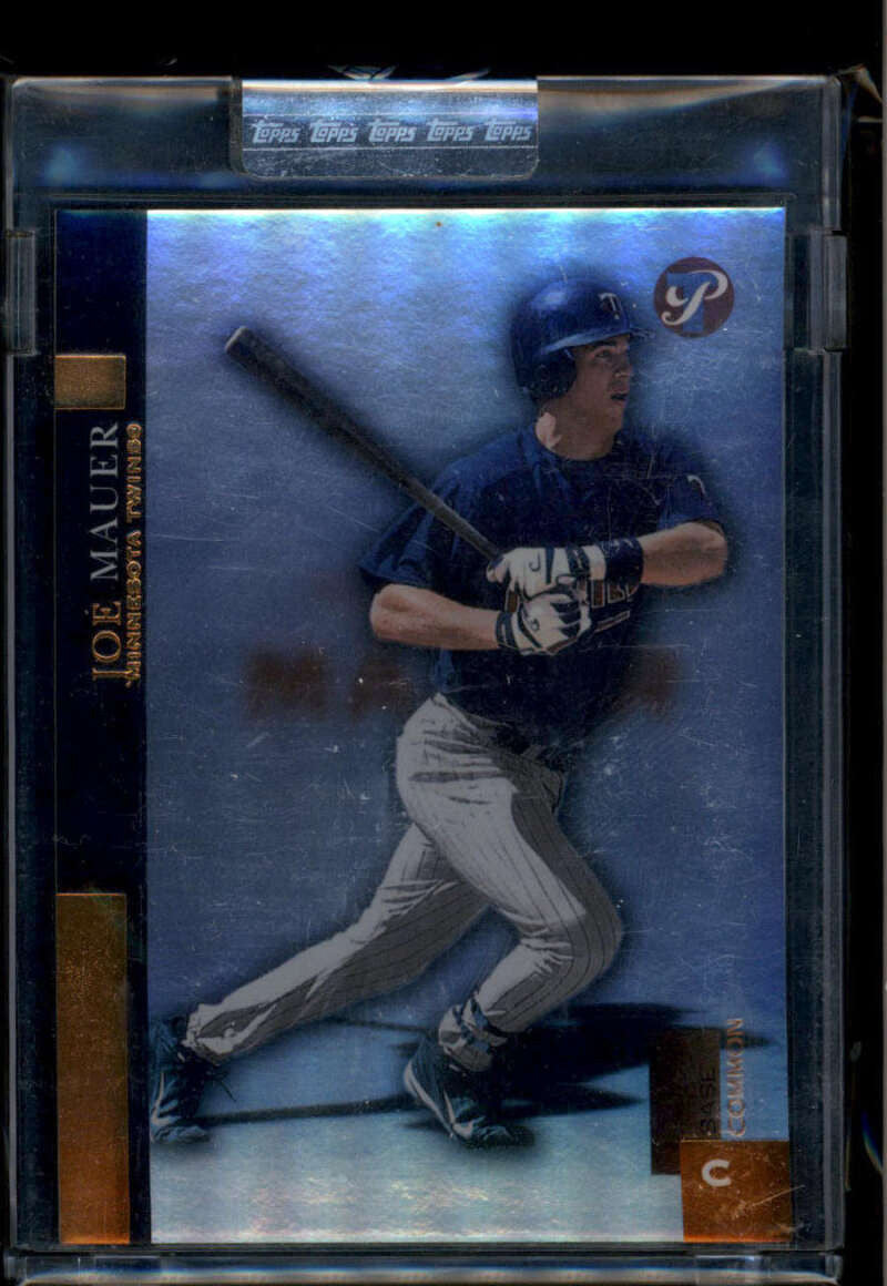 SOLD 174486 2005 Topps Pristine Uncirculated Bronze 42 Joe Mauer 299/375 Common