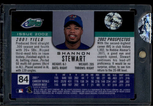 2002 eTopps 84 Shannon Stewart /1992