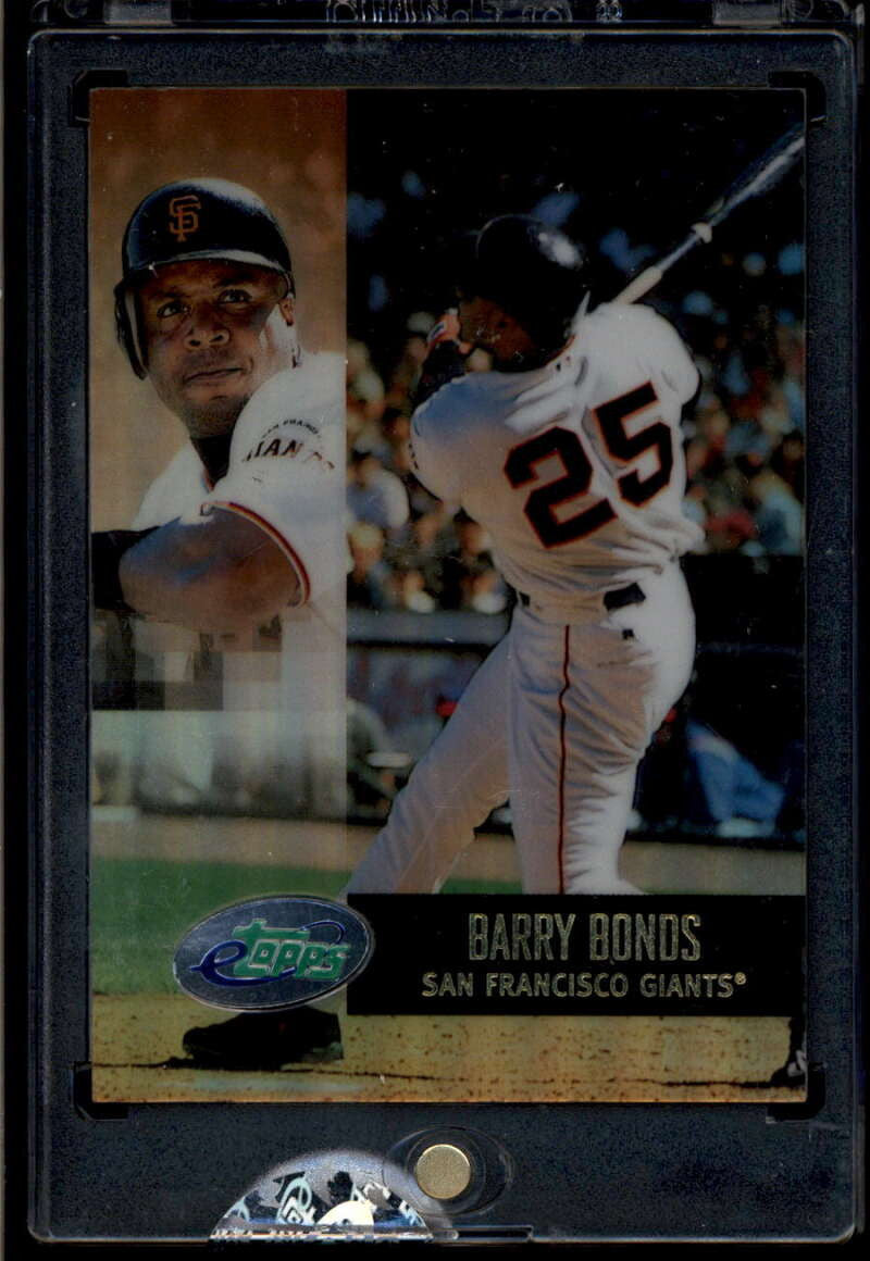 SOLD 174499 2002 eTopps 21 Barry Bonds /1567