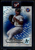 SOLD 174508 2023 Topps Pristine Blue Pristine Refractor 160 Rickey Henderson 49/75