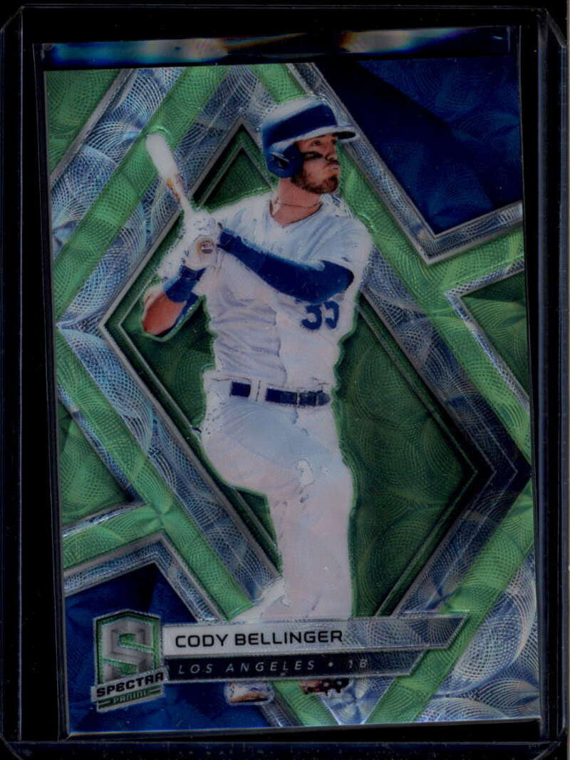 2019 Panini Spectra Neon Green 19 Cody Bellinger 49/49